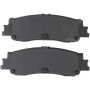 MPA 1003-2439C Quality-Built Black Series Ceramic Brake Pads w/ Hardware