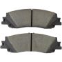 MPA 1003-2439C Quality-Built Black Series Ceramic Brake Pads w/ Hardware