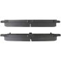 MPA 1003-2439C Quality-Built Black Series Ceramic Brake Pads w/ Hardware