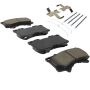 MPA 1003-2442C Quality-Built Black Series Ceramic Brake Pads