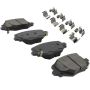 MPA 1003-2447M Quality-Built Black Series Semi-Metallic Brake Pads w/ Hardware