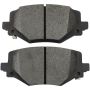 MPA 1003-2447M Quality-Built Black Series Semi-Metallic Brake Pads w/ Hardware