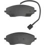 MPA 1003-2467M Quality-Built Black Series Semi-Metallic Brake Pads