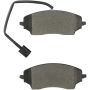 MPA 1003-2467M Quality-Built Black Series Semi-Metallic Brake Pads