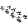 MPA 1003-2467M Quality-Built Black Series Semi-Metallic Brake Pads