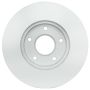 MPA BR31125G Quality-Built Black Series Coated Rotor