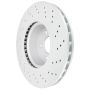 MPA BR34254GDR Quality-Built Black Series Coated Rotor