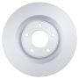 MPA BR42255G Quality-Built Black Series Coated Rotor