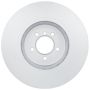 MPA BR45407G Quality-Built Black Series Coated Rotor