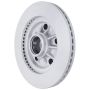 MPA BR54069G Quality-Built Black Series Coated Rotor