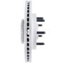 MPA BR54108G Quality-Built Black Series Coated Rotor