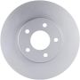MPA BR55074G Quality-Built Black Series Coated Rotor