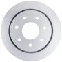 MPA BR75008G Quality-Built Black Series Coated Rotor