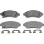 Wagner Brake MX1076 ThermoQuiet Semi-Metallic Disc Brake Pad Set