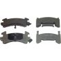 Wagner Brake MX154 ThermoQuiet Semi-Metallic Disc Brake Pad Set