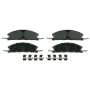 Wagner Brake MX1611A ThermoQuiet Semi-Metallic Disc Brake Pad Set