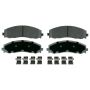 Wagner Brake MX1691 ThermoQuiet Semi-Metallic Disc Brake Pad Set