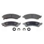 Wagner Brake MX412 ThermoQuiet Semi-Metallic Disc Brake Pad Set