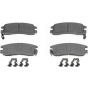 Wagner Brake MX714 ThermoQuiet Semi-Metallic Disc Brake Pad Set