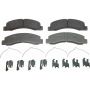 Wagner Brake MX756 ThermoQuiet Semi-Metallic Disc Brake Pad Set