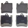 Wagner Brake MX876 ThermoQuiet Semi-Metallic Disc Brake Pad Set