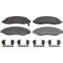 Wagner Brake MX962 ThermoQuiet Semi-Metallic Disc Brake Pad Set