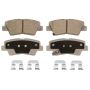 Wagner Brake PD1313 ThermoQuiet Ceramic Disc Brake Pad Set