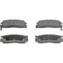 Wagner Brake PD398A ThermoQuiet Ceramic Disc Brake Pad Set