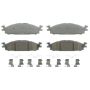 Wagner Brake QC1508 ThermoQuiet Ceramic Disc Brake Pad Set