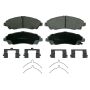 Wagner Brake QC1723 ThermoQuiet Ceramic Disc Brake Pad Set