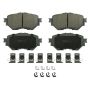 Wagner Brake QC1759 ThermoQuiet Ceramic Disc Brake Pad Set