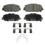 Wagner Brake QC1832 ThermoQuiet Ceramic Disc Brake Pad Set