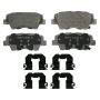 Wagner Brake QC1848 ThermoQuiet Ceramic Disc Brake Pad Set