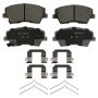 Wagner Brake QC1912 ThermoQuiet Ceramic Disc Brake Pad Set