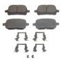 Wagner Brake QC707 ThermoQuiet Ceramic Disc Brake Pad Set