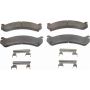Wagner Brake QC784 ThermoQuiet Ceramic Disc Brake Pad Set