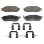 Wagner Brake QC888A ThermoQuiet Ceramic Disc Brake Pad Set