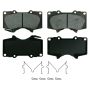 Wagner Brake SX976 SevereDuty Disc Brake Pad Set