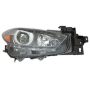 CAPA RT HEADLAMP ASSY COMPOSITE SEDAN; HALOGEN; JAPAN BUILT MAZDA 3 17-18