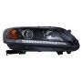 LH HEADLAMP ASSY COMPOSITE EX|EX-L|LX|SPORT; 2.4L; HALOGEN HONDA ACCORD SDN 13-15