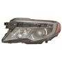 CAPA LH H/LMP ASSY; EX|EX-L|TOURING; HAL; W/LED DRL; W/O AUTO DIMMING; W/AUTO ON/OFF; PILOT 16-20