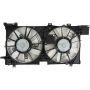 RADIATOR COOLING FAN ASSY;3.6L;MOTOR/BLADE/SHROUD/CONTROL UNIT DUAL FAN ASSY;LEGACY 15-19
