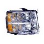 RH HEADLAMP ASSY COMPOSITE CHEVROLET SILVERADO 1500 07-13; 1500 HYBRID 09-13; 2500/3500 HD 07-14
