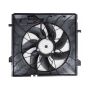 RADIATOR COOLING FAN ASSY; W166; SUV; 2.1L; W/O TOWING HITCH; GLE300D 16-16