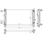 NISSENS 60229 Radiator w/Integrated Transmission Oil Cooler