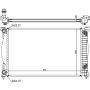 NISSENS 60305A Radiator w/Integrated Transmission Oil Cooler