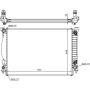 NISSENS 60307A Radiator w/Integrated Transmission Oil Cooler