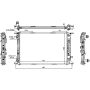 NISSENS 60323 Radiator