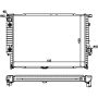 NISSENS 60597A Radiator w/Integrated Transmission Oil Cooler