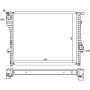 NISSENS 60638 Radiator